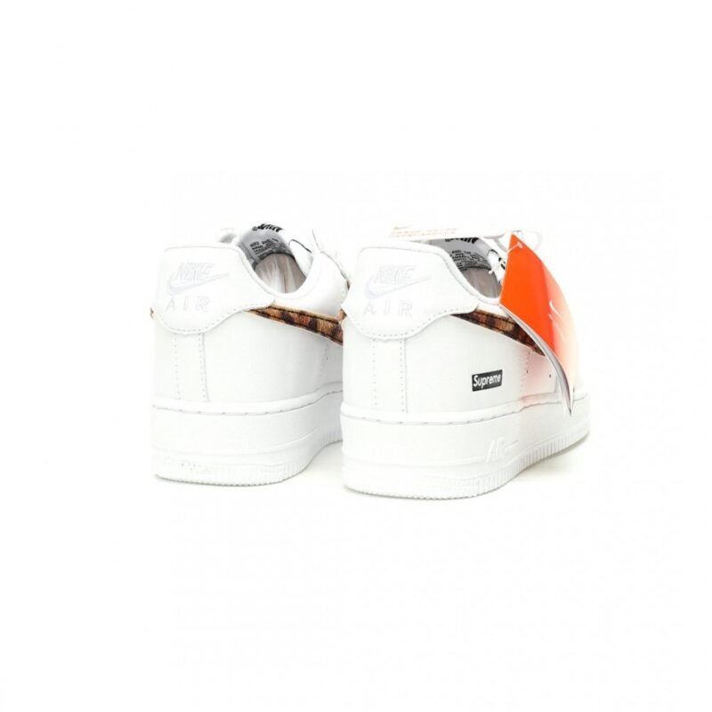 【AT12615】シュプリーム x グッドイナフ x ナイキ コラボ Air Force 1 Low ヒョウ柄スニーカー | Nike x Air Force 1