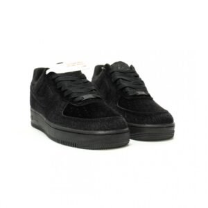 【AT12616】ナイキ Air Force 1 '07 Low Next Nature ブラックポニーヘアスニーカー | Nike x Air Force 1
