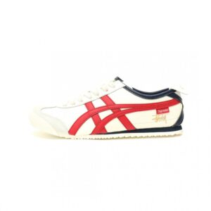 【AT12617】Stussy x Onitsuka TigerコラボMexico 66シリーズ レトロランニングシューズ | Stüssy