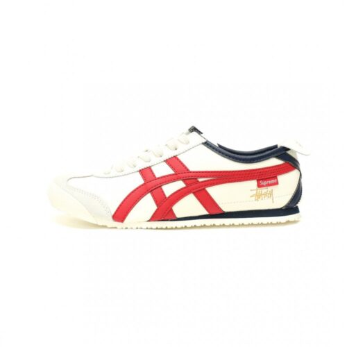 【AT12617】Stussy x Onitsuka TigerコラボMexico 66シリーズ レトロランニングシューズ | Stüssy