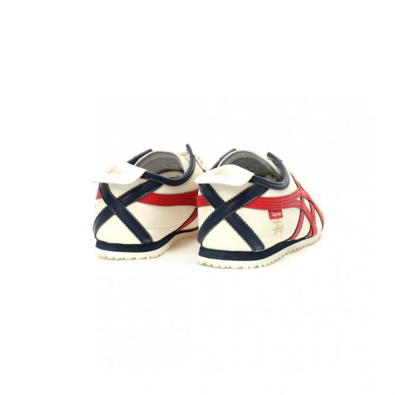 【AT12617】Stussy x Onitsuka TigerコラボMexico 66シリーズ レトロランニングシューズ | Stüssy