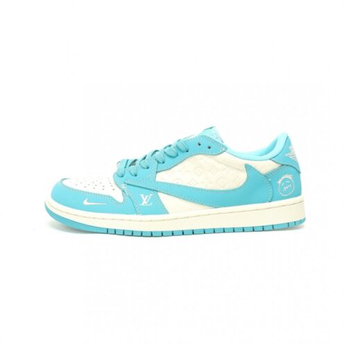 【AT12621】Louis Vuitton x Nike x Travis ScottコラボAir Jordan 1 Lowスニーカー | Nike Jordan