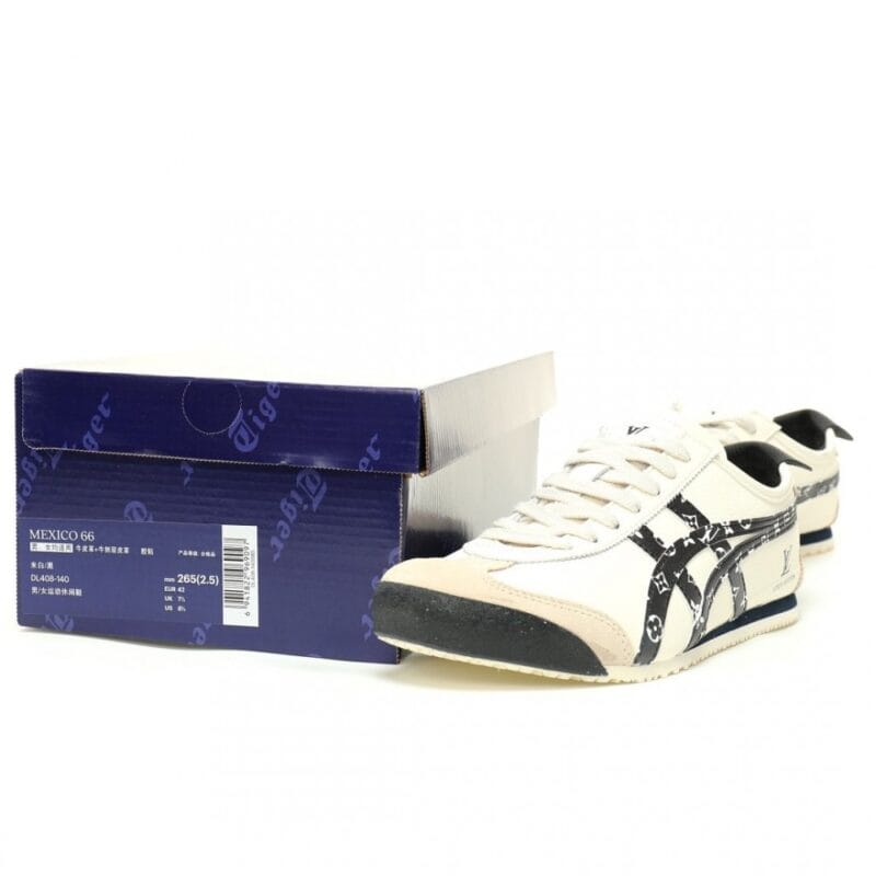 【AT12622】オニツカ・タイガー×高級ブランド Mexico 66 レザーカジュアルシューズ | Onitsuka Tiger