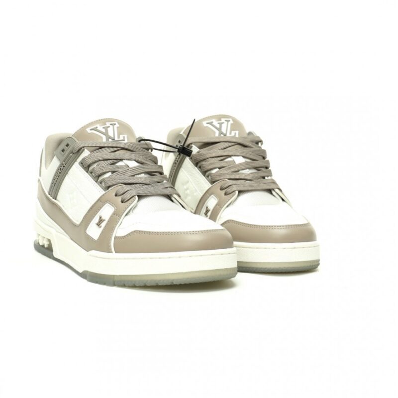 【AT12628】ルイ・ヴィトンLV Trainerスニーカー - ヴァージル・アブローの現代アートデザイン | Louis Vuitton Malletier