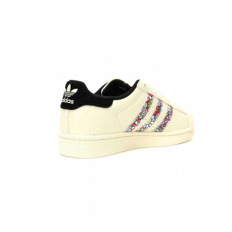 【AT12639】Adidas Originals スーパースターひまわり刺繍スニーカー | Takashi Murakami