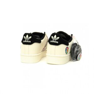 【AT12639】Adidas Originals スーパースターひまわり刺繍スニーカー | Takashi Murakami