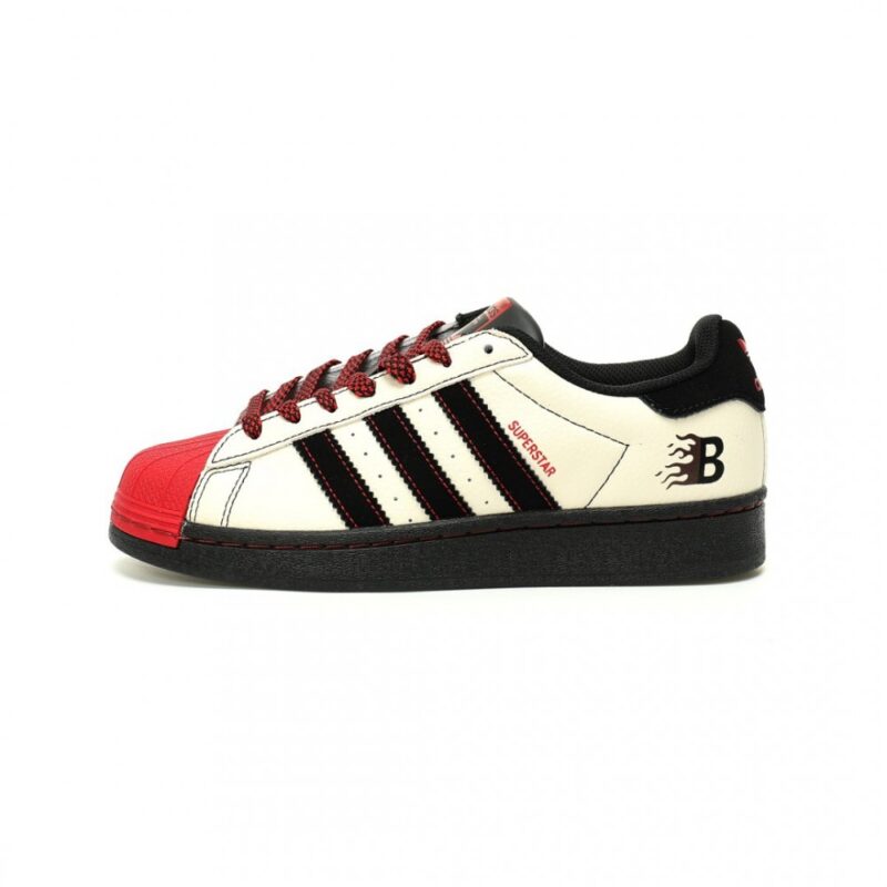 【AT12641】BALENCIAGA x アディダス スーパースター コラボレーション ローカットスポーツシューズ | Adidas Superstars