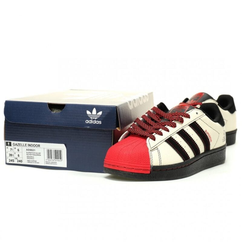 【AT12641】BALENCIAGA x アディダス スーパースター コラボレーション ローカットスポーツシューズ | Adidas Superstars
