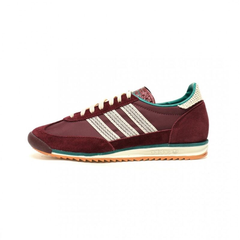 【AT12642】アディダス・オリジナルス SL72 OG ワインレッドレトロランニングシューズ | adidas