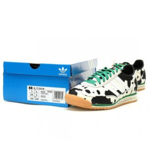 【AT12643】adidas オリジナル SL72 OG: ユニークな牛柄デザインのレトロスニーカー | Adidas Originals