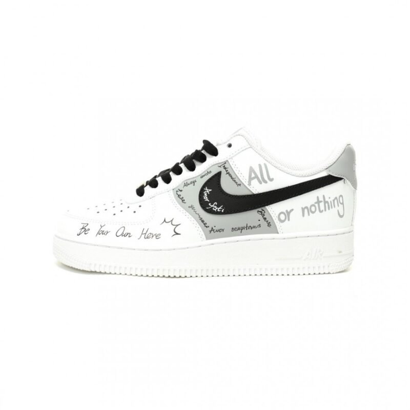 【AT12647】ナイキ Air Force 1 07 ローカットスニーカー - 革新的な芸術デザインと快適な履き心地 | Air Force 1