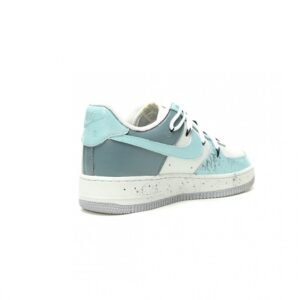【AT12649】Nike Air Force 1 ローカットスニーカー ミントグリーン ホワイト アートグラフィティデザイン | AF1