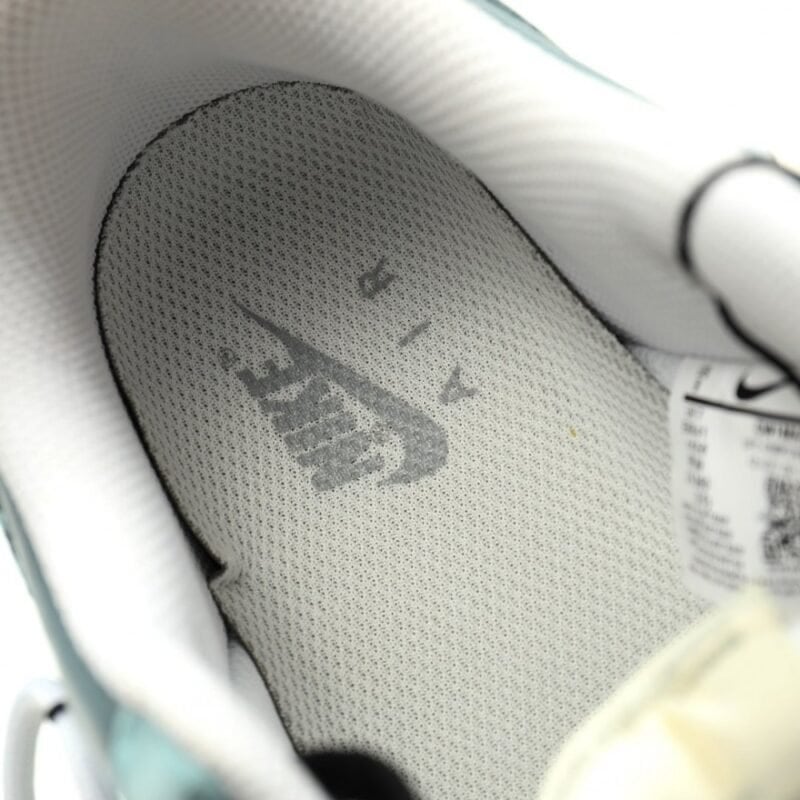 【AT12649】Nike Air Force 1 ローカットスニーカー ミントグリーン ホワイト アートグラフィティデザイン | AF1