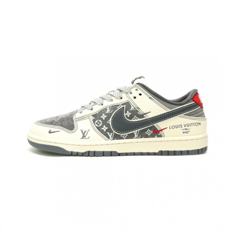 【AT12688】ナイキSBダンクロー×ルイ・ヴィトンコラボデザイン スニーカー | Louis Vuitton x Nike