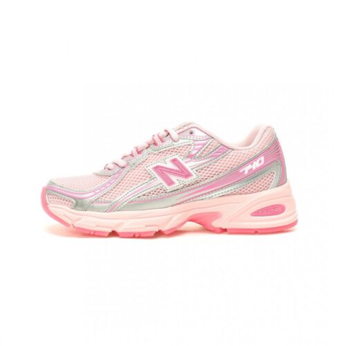 【AT12701】New Balance ニューバランス MR740シリーズ ピンクシルバーローカットランニングシューズ | New Balance
