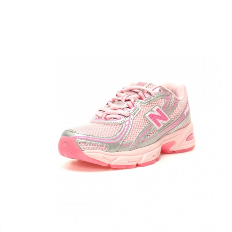 【AT12701】New Balance ニューバランス MR740シリーズ ピンクシルバーローカットランニングシューズ | New Balance