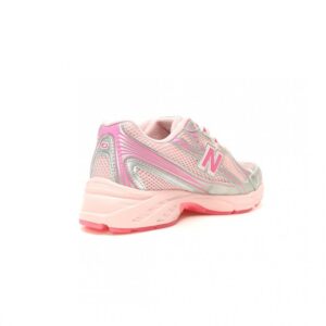 【AT12701】New Balance ニューバランス MR740シリーズ ピンクシルバーローカットランニングシューズ | New Balance