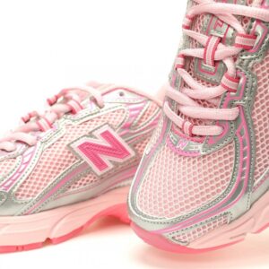 【AT12701】New Balance ニューバランス MR740シリーズ ピンクシルバーローカットランニングシューズ | New Balance