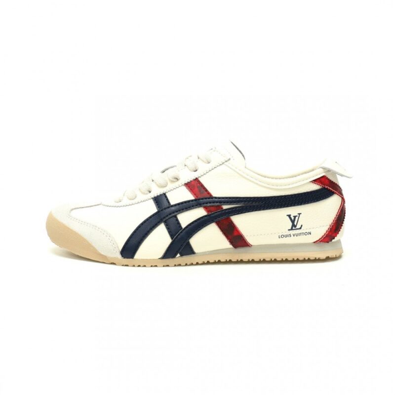 【AT12704】Louis Vuitton x Onitsuka Tigerコラボスニーカー - エレガントなデザインと快適な履き心地 | Onitsuka Tiger