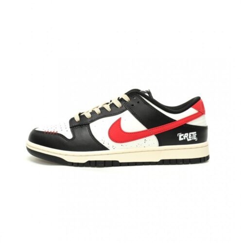 【AT12711】【ナイキ】SB Dunk Lowクラシックスニーカーオフホワイトブラックフレイム | Nike Dunk