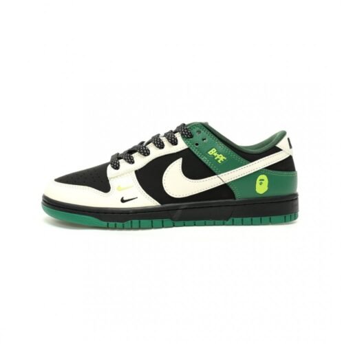 【AT12713】ナイキ SB ダンク ロー x A Bathing Ape コラボ スポーツシューズ | A Bathing Ape x Nike