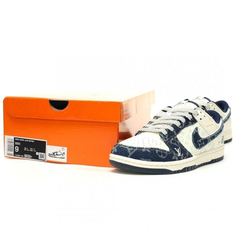 【AT12714】Louis Vuitton x Nike SB Dunk Lowコラボスニーカーローカット | Louis Vuitton x Nike