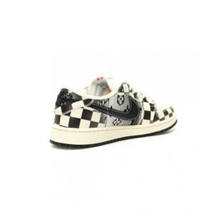 【AT12717】ルイ・ヴィトン x トラビス・スコット x ナイキ エア ジョーダン 1 Lowスニーカー | Nike x Louis Vuitton