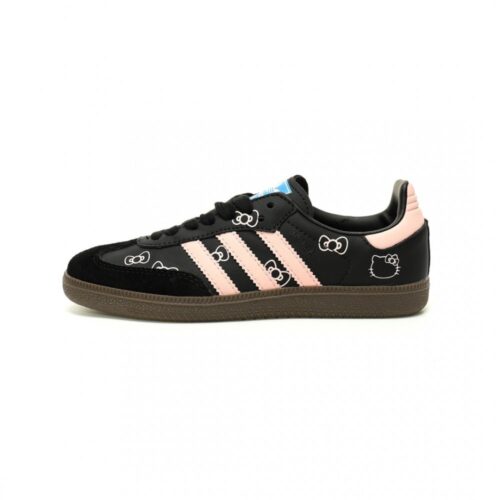 【AT12738】アディダス オリジナルス サンバ OG × ハローキティ コラボレーション カジュアルスポーツシューズ | Adidas Originals