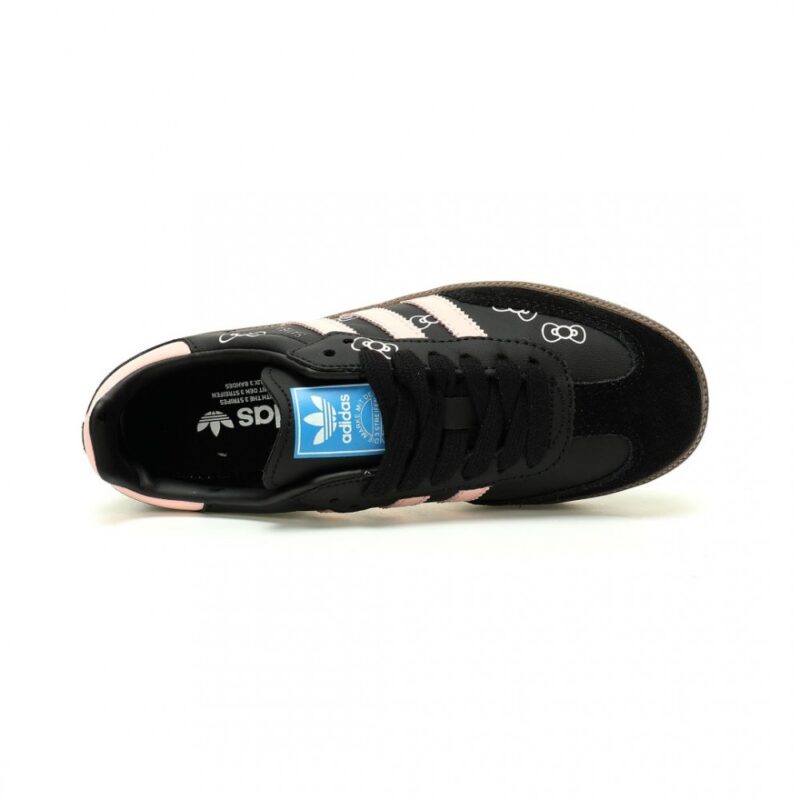【AT12738】アディダス オリジナルス サンバ OG × ハローキティ コラボレーション カジュアルスポーツシューズ | Adidas Originals