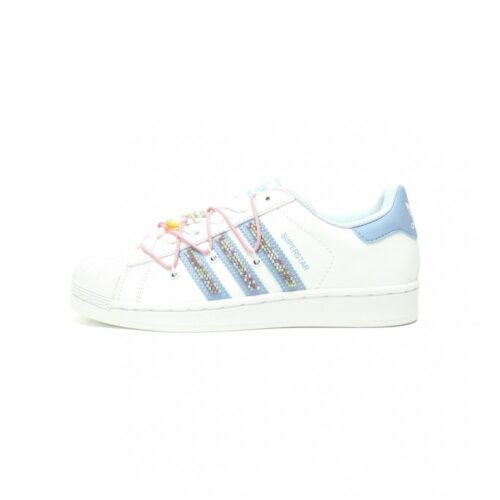 【AT12740】アディダスオリジナルススーパースターライトブルースニーカー | Adidas Superstar