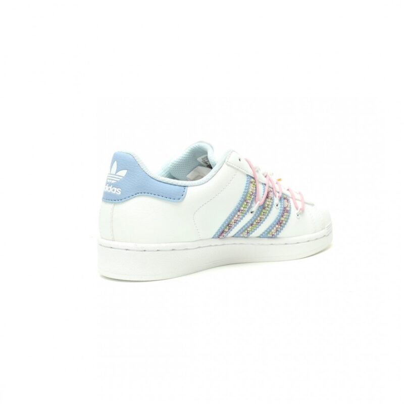 【AT12740】アディダスオリジナルススーパースターライトブルースニーカー | Adidas Superstar