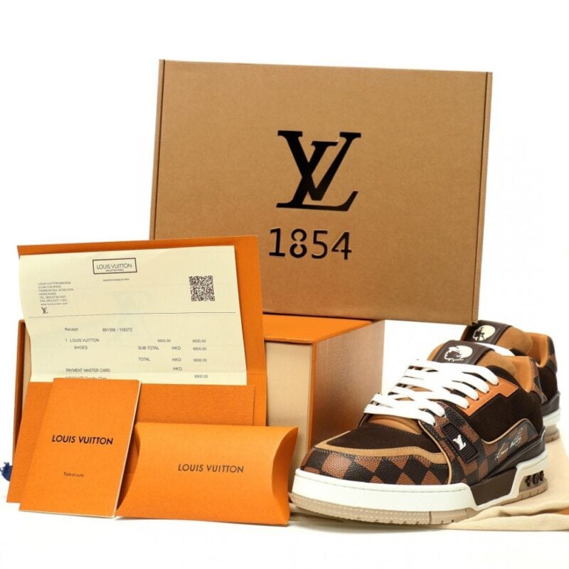 【AT12752】ルイ・ヴィトンLouis Vuitton ダミエ ツインフェイス スニーカー | Louis Vuitton Malletier