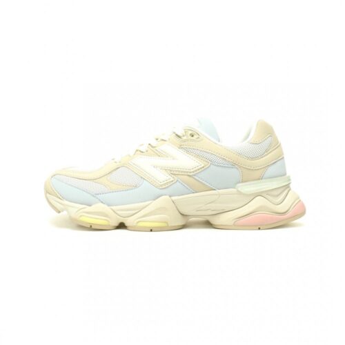 【AT12760】New Balance 9060シリーズ - Blue Creamマカロンカラー スニーカー | New Balance