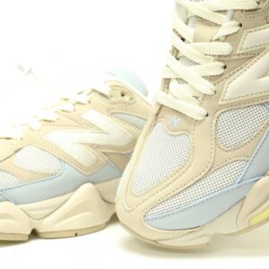 【AT12760】New Balance 9060シリーズ - Blue Creamマカロンカラー スニーカー | New Balance