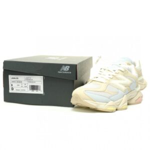 【AT12760】New Balance 9060シリーズ - Blue Creamマカロンカラー スニーカー | New Balance