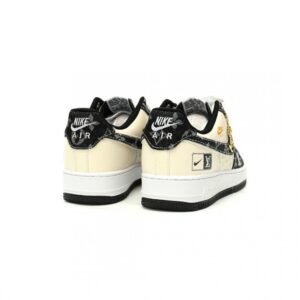 【AT12775】ルイ・ヴィトン x ナイキ Air Force 1: モノグラム柄 デニムカンバス ハイブリッドスニーカー | LV x Nike