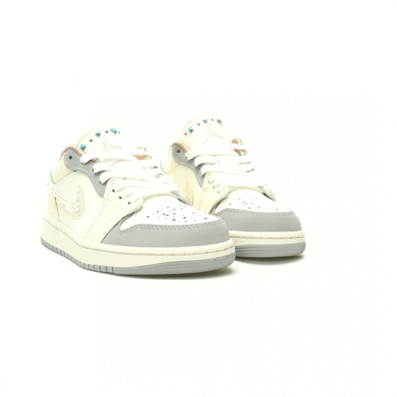 【AT12779】ナイキ エア ジョーダン 1 ロー 'セイル ソフト パール シークインズ' | Nike Jordan
