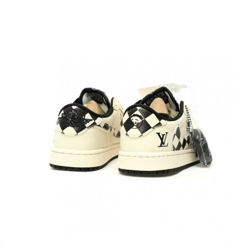 【AT12781】Nike、ルイ・ヴィトン、トラビス・スコット3WayコラボAir Jordan 1 Low - ストリートファッションと高級ファッションの融合 | Louis Vuitton x Nike