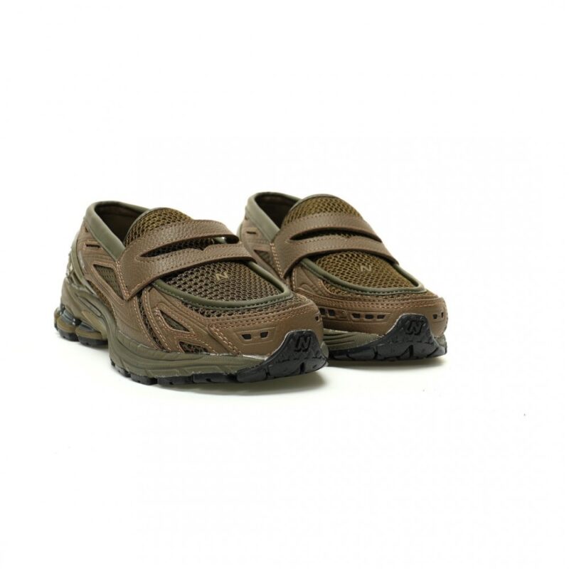 【AT12800】ニューバランス1906LシリーズスノーファースニーカーローファーオリーブグリーンNB Sneaker Loafer Olive Green | New Balance