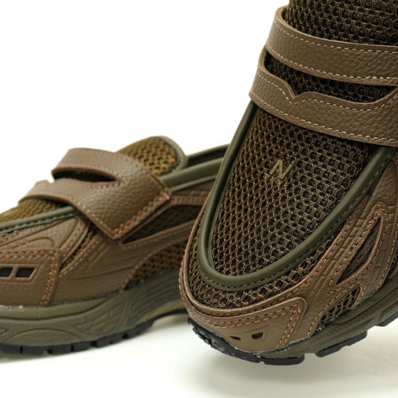 【AT12800】ニューバランス1906LシリーズスノーファースニーカーローファーオリーブグリーンNB Sneaker Loafer Olive Green | New Balance