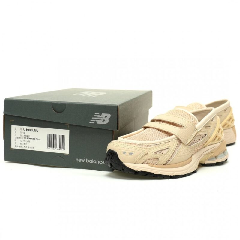【AT12801】New Balance ニューバランス 1906L Loafer スニーカー アーモンドミルクホワイト エコフレンドリーなファッションと機能性の融合 | New Balance