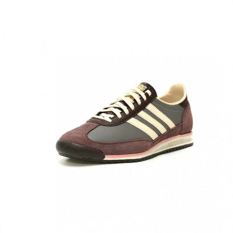 【AT12805】アディダス オリジナルス SL72 チャコールブラウン機能性スニーカー | Adidas