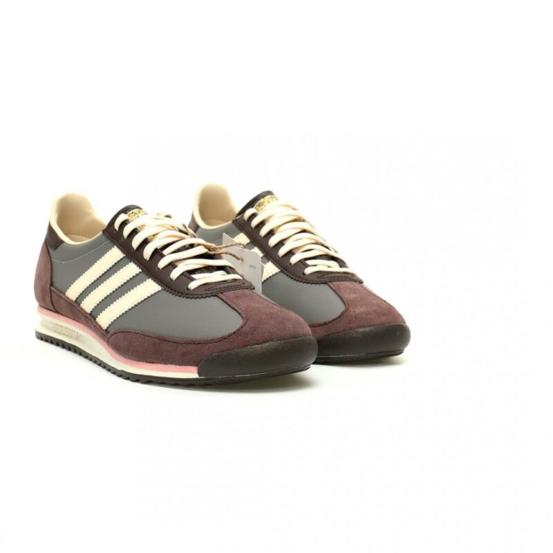 【AT12805】アディダス オリジナルス SL72 チャコールブラウン機能性スニーカー | Adidas
