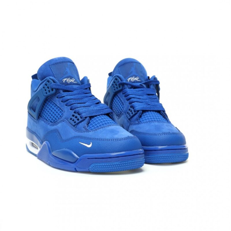 【AT12809】ナイキ Air Jordan 4 x Nigel Sylvesterコラボ『Brick By Brick Blue』新作 | Nike x Air Jordan