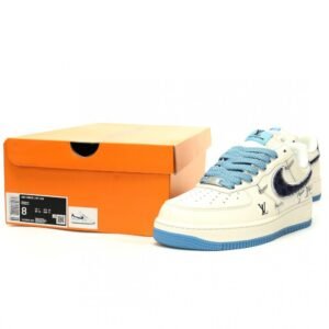 【AT12814】Louis Vuitton × Nike Air Force 1コラボスニーカー - フレンチエレガンスとストリートスタイルの融合 | AF1