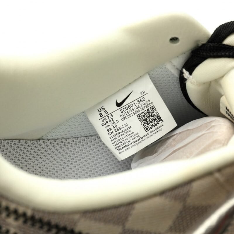 【AT12816】Nike x Louis VuittonコラボAir Force 1ローカットカジュアルシューズ | LV x Nike