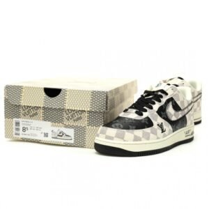 【AT12816】Nike x Louis VuittonコラボAir Force 1ローカットカジュアルシューズ | LV x Nike