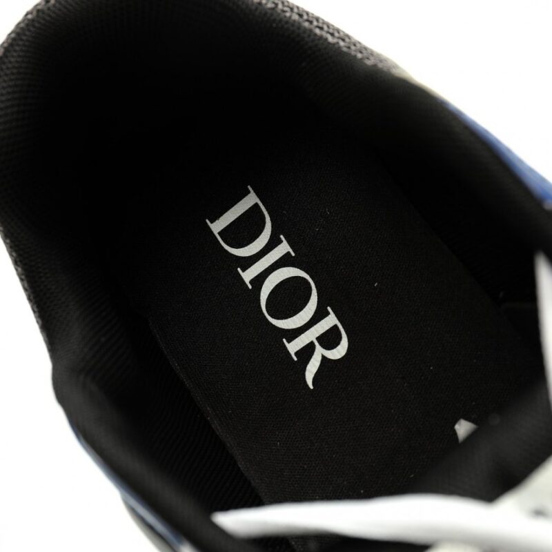 【AT12819】Dior ディオール B30シリーズ ロートップスニーカー 青黒銀配色 ストリートファッション スポーツスタイル | Dior Paris