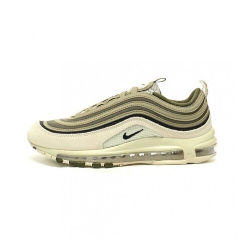 【AT12832】ナイキAir Max 97：ココナッツミルク色とオリーブグリーンでモダンかつクラシックなスタイルを演出 | Nike Air Max