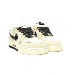 【AT12840】Louis Vuitton × Nike Air Force 1 コラボ スニーカー | ハイエンドストリートファッション | Nike x Louis Vuitton